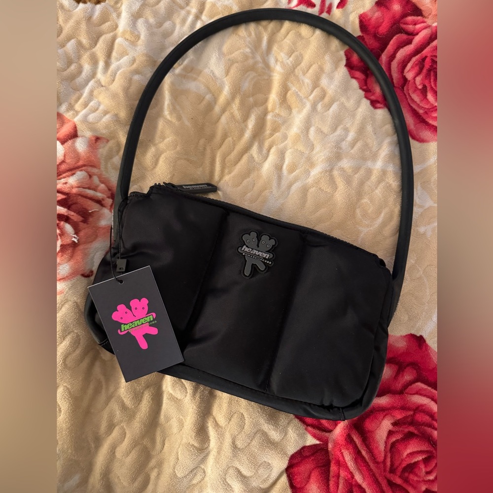 MARC JACOBS HEAVEN PUFFY NYLON SHOULDER BAG